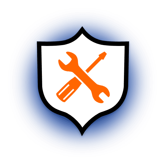 Maintenance service icon.