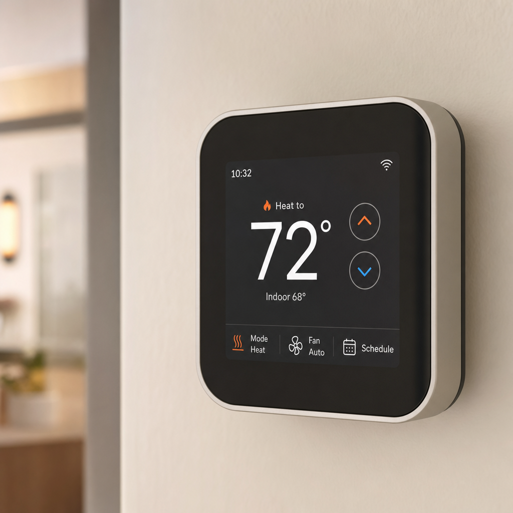 Smart thermostat HVAC control by Don's Heating & Air in El Dorado, KS